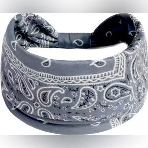 NWOT Gray boho headbands.